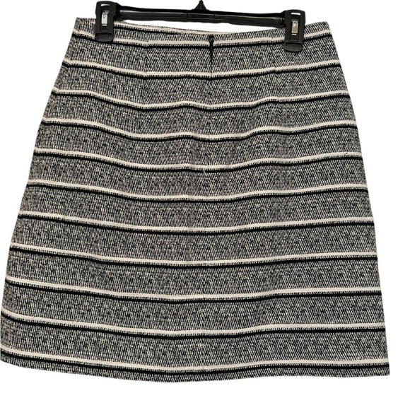 Ann Taylor Tweed Striped Skirt Size 4 - Picture 3 of 6
